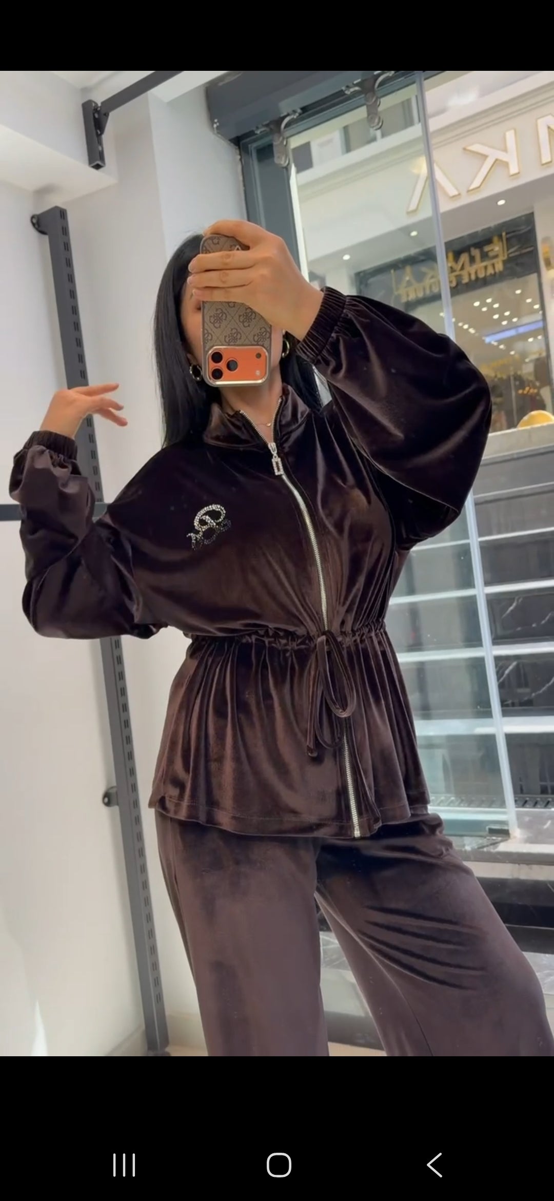 9.21.26 Pants set YK Brown pc pant set