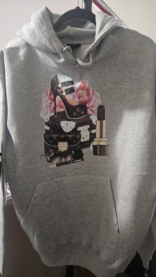 12.18.25 Sweatshirt Gray L hoodie