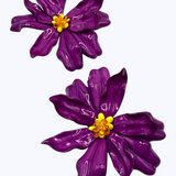 6.10.26 Earring Big flower statement earring