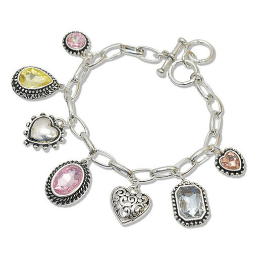 6.3.25 Bracelet charm silver bracelet